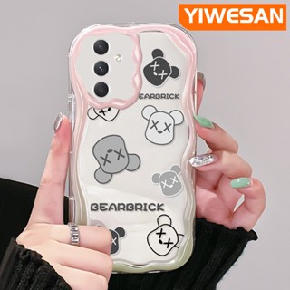 เคสมือถือ แบบนิ่ม แบบใส ลายหมี กันกระแทก สําหรับ Samsung A54 5G A33 5G A34 5G A53 5G A73 5G