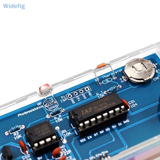 Widefig ชุดนาฬิกาปลุกดิจิทัล LED 51 MCU DS1302 DIY