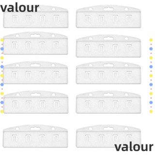 Valour ที่เก็บบัตร แบบแข็ง ใส ใช้ซ้ําได้ 10 ชิ้น