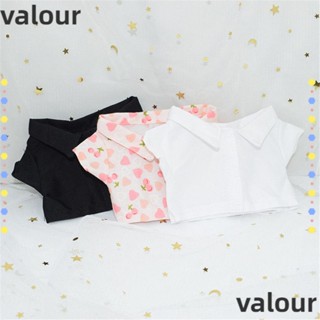 Valour เสื้อเชิ้ต คอตุ๊กตา และกางเกง ขนาดเล็ก 20 ซม. สไตล์อเมริกัน