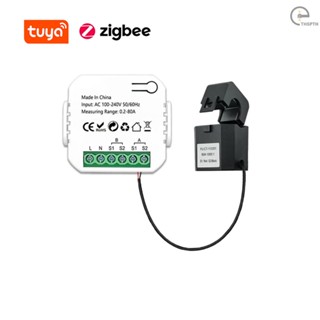 Tuya ZigBee เครื่องวัดพลังงานอัจฉริยะ ระบบ PV พลังงานแสงอาทิตย์ พร้อม CT