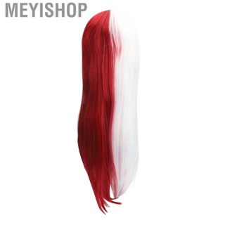 Meyishop Anime Character Cosplay Wig  Adjustable Exquisite Making Long Straight High Density for Activity Lady