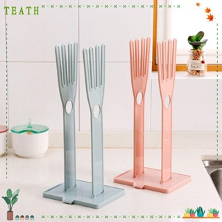 Teath ที่วางเครื่องเป่าถุงมือ พลาสติก สีฟ้า สีชมพู อเนกประสงค์ ถอดออกได้ ใช้ในครัวเรือน ใช้ในครัวเรือน