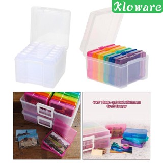 [Kloware] กล่องเคส สําหรับจัดเก็บรูปภาพ งานฝีมือ ห้องนั่งเล่น 2 ชิ้น