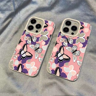 เคสโทรศัพท์มือถือ ลายผีเสื้อ สําหรับ Apple Iphone 11xr 1412 13proxsmax 15 KXS7