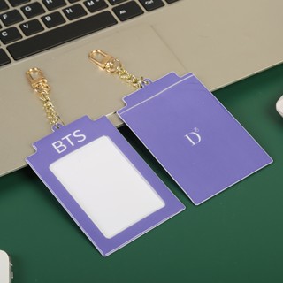 กระเป๋าใส่บัตร กุญแจ ลาย BTS DICON สไตล์เกาหลี สําหรับเด็กผู้ชาย