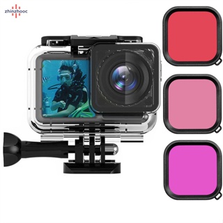 Vip เคสป้องกันกล้องดําน้ําลึก 40 ม. กันน้ํา สําหรับกล้อง Dji Action 3 Osmo