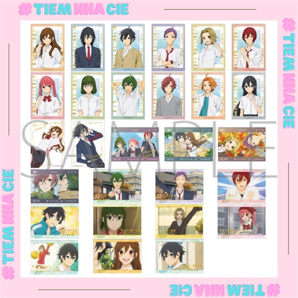 [TIEMNHACIE HCM] Horimiya Dignity Sticker Hori และ Miyamura kiraste