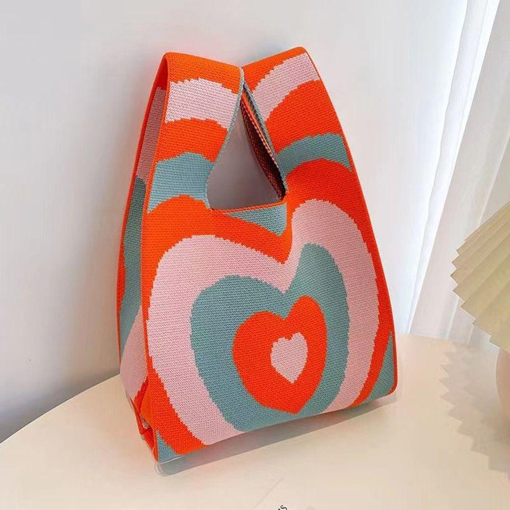 Aulora Tote Bag สะพายข้อมือมือทำได้หลายแบบ กระเป๋าถือใหญ่ เหมาะสำหรับการใช้งานในวันหยุด - รูปที่ 4