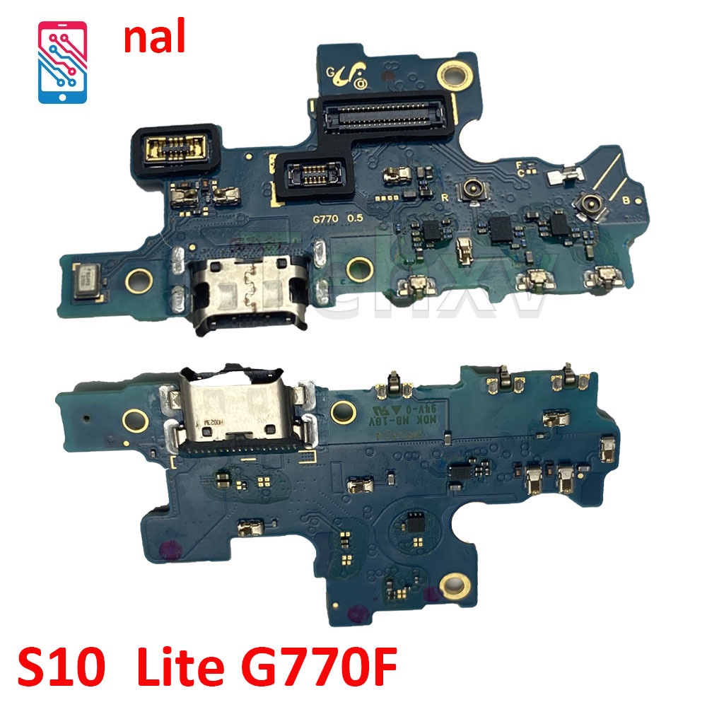 บอร์ดชาร์จ USB PCB สายเคเบิลอ่อน สําหรับ Samsung Galaxy S10 Lite G770F SM-G770