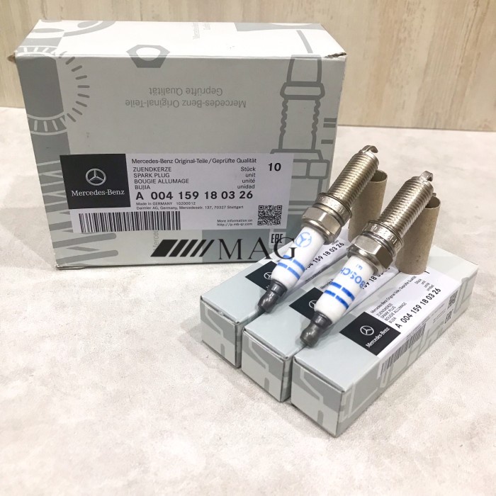 หัวเทียน Mercedes Benz เครื่องยนต์ M273 M272 W164 W251 W221 W203 ORIGINAL