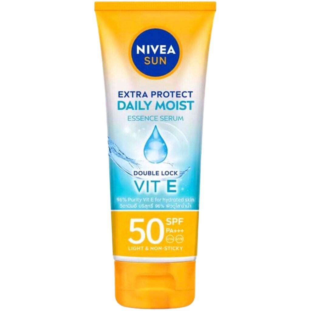 LeeMart ครีมกันแดด นีเวียร์ ซัน NIVEA Sun 50SPF+++ 180G นีเวีย NEVEA เดลี่มอยซ์ ขนาด 180 กรัม