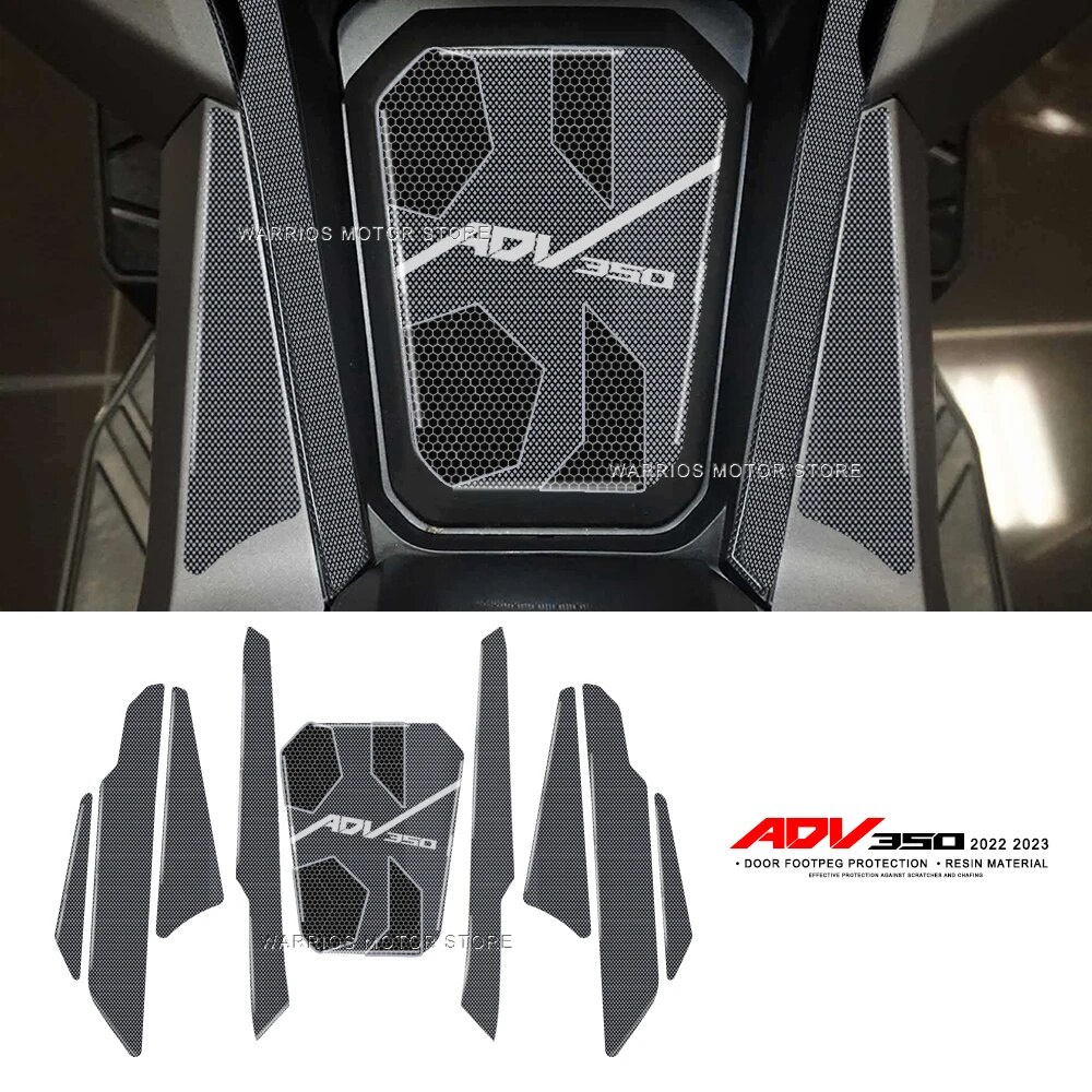 สติกเกอร์เรซิ่น 3D สําหรับติดประตูรถจักรยานยนต์ HONDA ADV350 ADV 350 2022 2023