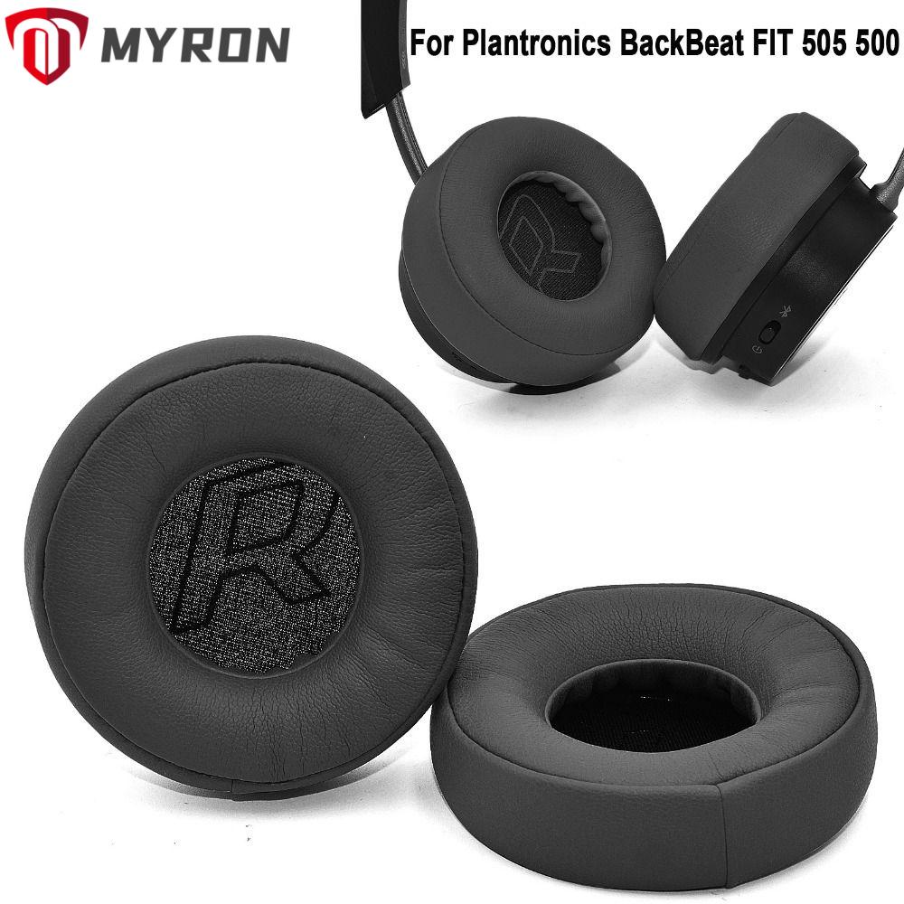 Myron แผ่นโฟมฟองน้ํา สําหรับหูฟัง Plantronics BackBeat FIT 505 500 1 คู่