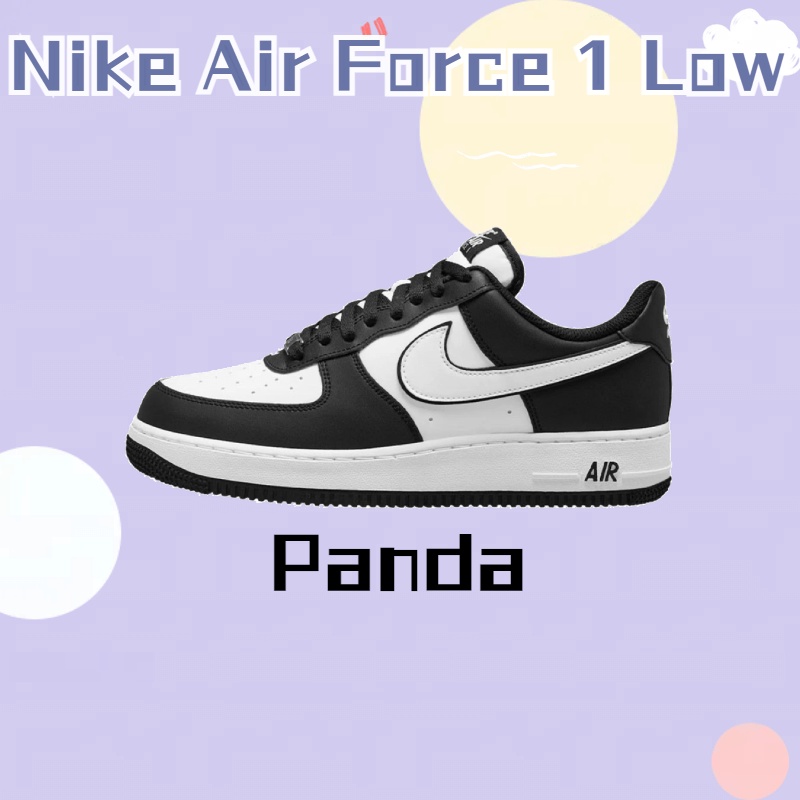 รุ่นฮิต เบามาก Nike Air Force 1 Low Panda Sneakers