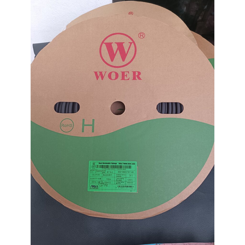 ท่อหดแบบมีกาว ท่อหด Woer อย่างดีกันความชื้น กันน้ำ ไม่ลามไฟ มีหลายขนาด ตั้งแต่ 2.4- 50มม สำหรับงานต่อสาย หรือหุ้มวัสด… ราคา ถูกที่สุด ดีลบีเคเค แกลเลอรีภาพที่ 2
