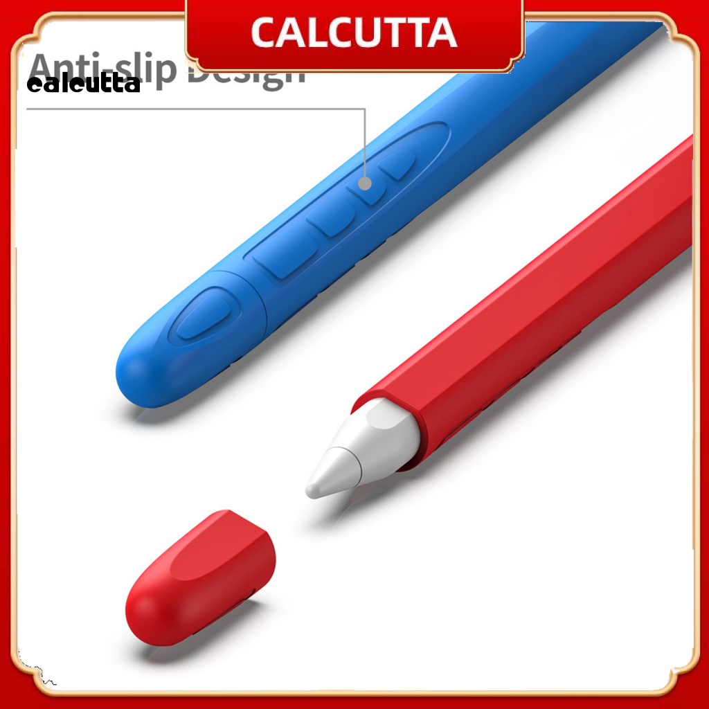 [calcutta] ปลอกดินสอ ป้องกันรอยขีดข่วน ใช้งานง่าย อุปกรณ์เสริม สําหรับ Apple Pencil 1 2