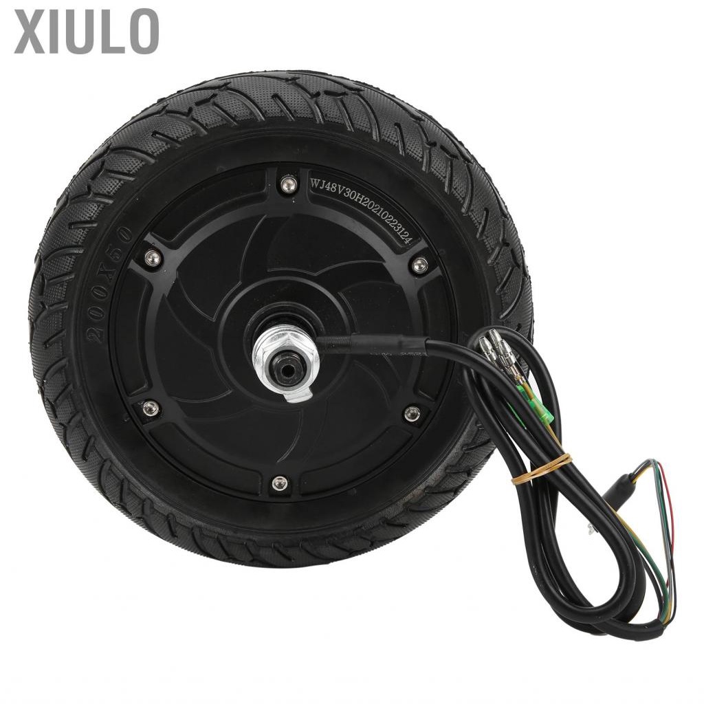 Xiulo 8 Inch Electric Scooter Motor 48V 350W Brushless Wheel Hub with 200x50 Tire DC