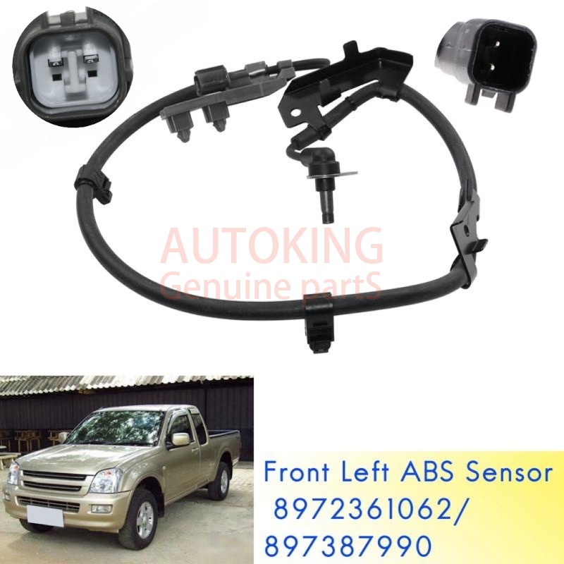 ใหม่ เซนเซอร์ความเร็วด้านหน้าซ้าย ABS กันลื่น สําหรับ Isuzu D-Max Rodeo TFS77 TFS86 TFS85 2003+ 8972361062 897387990