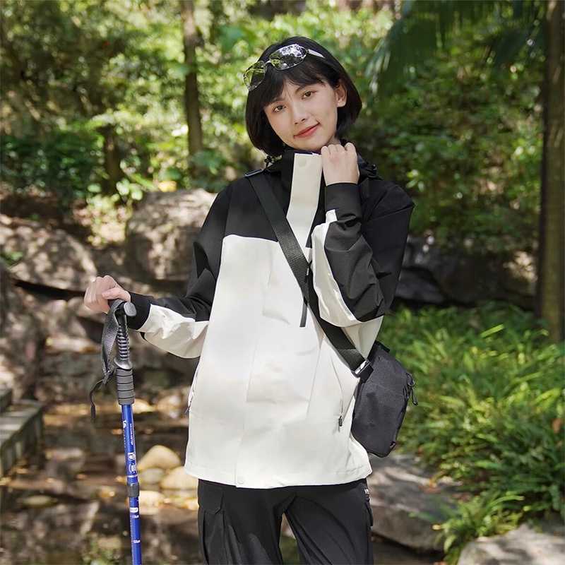 CAMEL SPORTS เสื้อแจ็กเก็ต ป้องกันน้ํา ถอดออกได้ สําหรับผู้ชาย และผู้หญิง