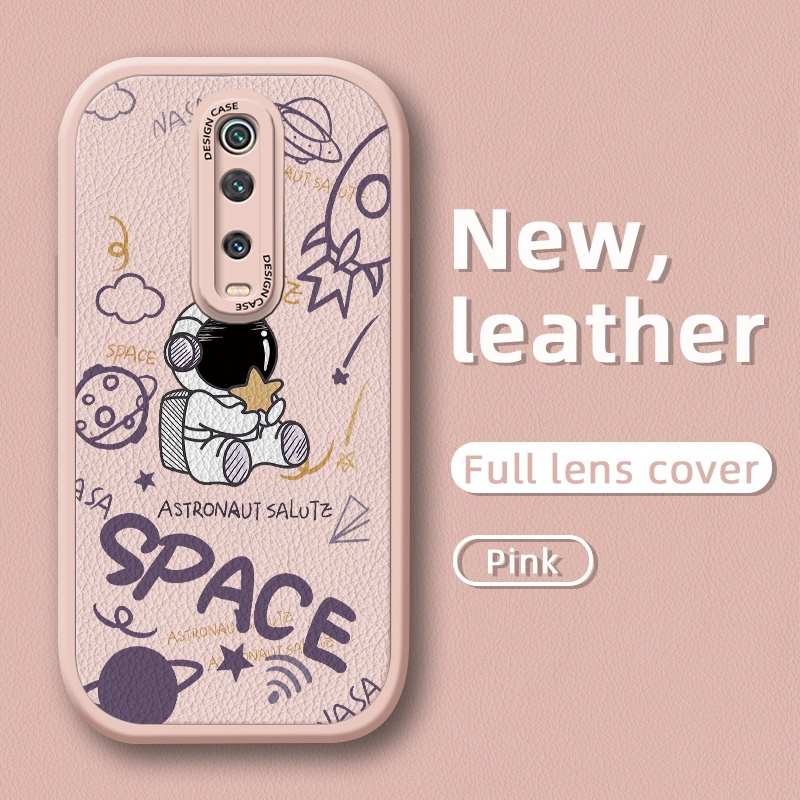 สําหรับ Xiaomi 9T Pro Redmi K20 Pro เคสนักบินอวกาศ ใหม่ กันกระแทก หนัง เคสโทรศัพท์ ซิลิโคนนิ่ม ฝาหลัง เคสเลนส์กล้อง เคสป้องกัน