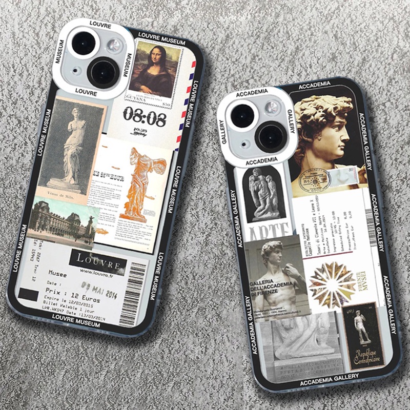 เคสโทรศัพท์มือถือใส ลายรูปปั้นไอติม สําหรับ Vivo Y15 Y17 Y12 Y11 Y12i Y20 Y20i Y20S Y12S Y15S Y15A Y16 Y02S V27 V27E V29 Y91 Y93 Y95 Y21 Y33S Y21S Y21T Y30 Y30i Y50