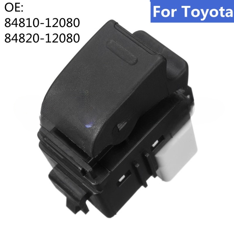 สวิตช์หน้าต่างไฟฟ้า ด้านหน้า ด้านหลัง ฝั่งซ้าย และขวา สําหรับ Toyota Vios Gen 1 Tacoma Corolla Altis Prius RAV4 Camry 4Runner Echo T100 Hilux Altis Commuter AE110-111 Land Cruis