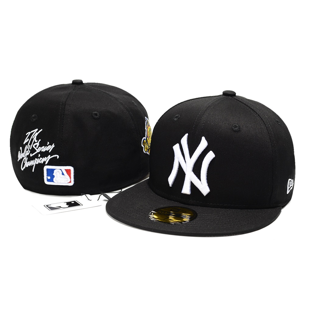 หมวกเบสบอล ขนาดใหญ่ พิมพ์ลายตัวอักษร MLB NY สไตล์ฮิปฮอป สําหรับผู้ชาย และผู้หญิง 2023