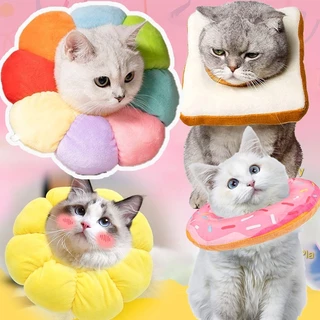 CATCLUBปลอกคอกันเลีย ปลอกคอสัตว์เลี้ยง คอลล่าแมว คอลล่าสุนัข นุ่มและสะดวกสบาย มีรูปร่างที่แตกต่างกัน