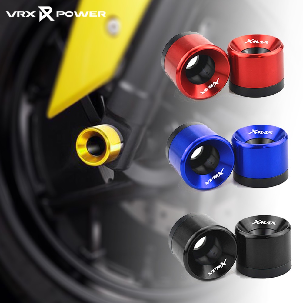 Xmax ฝาครอบเพลาสไลด์ตะเกียบหน้า CNC สําหรับรถจักรยานยนต์ YAMAHA XMAX 250 300 2018-2023