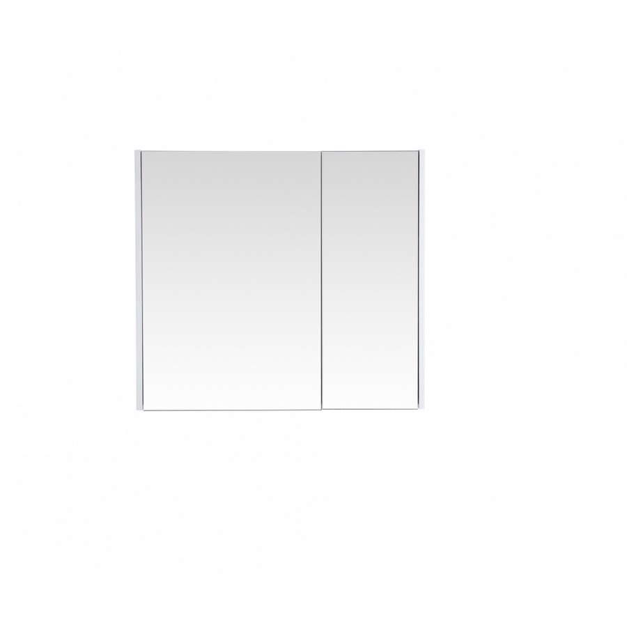 good.tools-Verno ตู้กระจกแขวนผนัง 2 บาน รุ่น โมวี่ 0310-101 ขนาด 78x70cm ซม. สีขาว ถูกจริงไม่จกตา