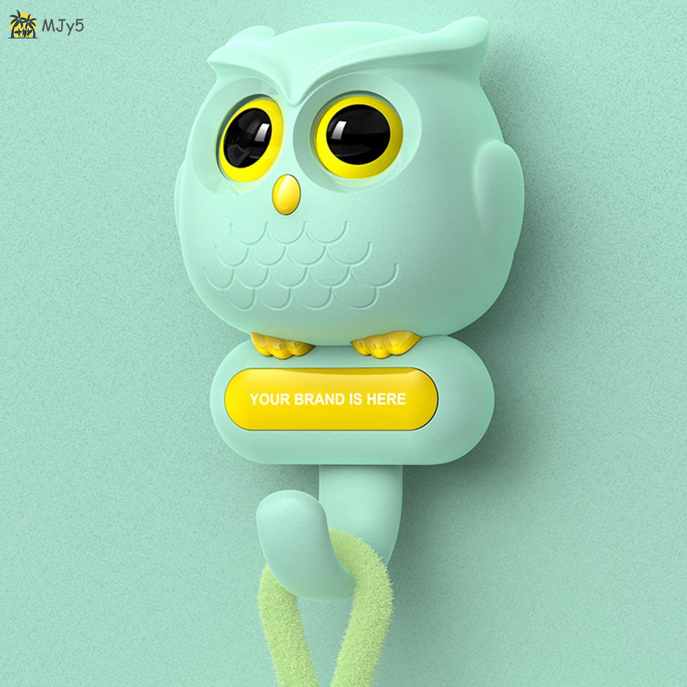 แฟชั่น Blinking Owl-shape Hook มัลติฟังก์ชั่นสไตล์พวงกุญแจ Hook สําหรับ House