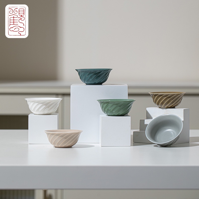 [Guanyun] Morandi ชุดถ้วยชาเซรามิค ขนาดเล็ก ของใช้ในครัวเรือน