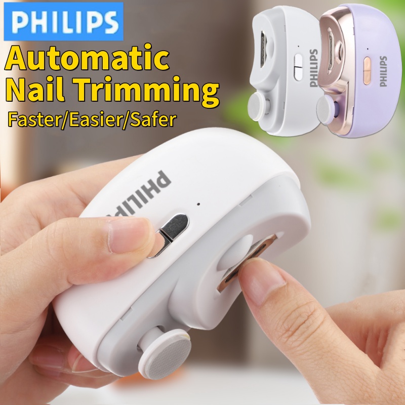 2in1 กรรไกรตัดเล็บไฟฟ้า เครื่องเจียรและขัดเล็บ มัลติฟังก์ชั่น แบบพกพา เครื่องเจียรเล็บอัตโนมัติ เครื่องมือทําเล็บไฟฟ้า