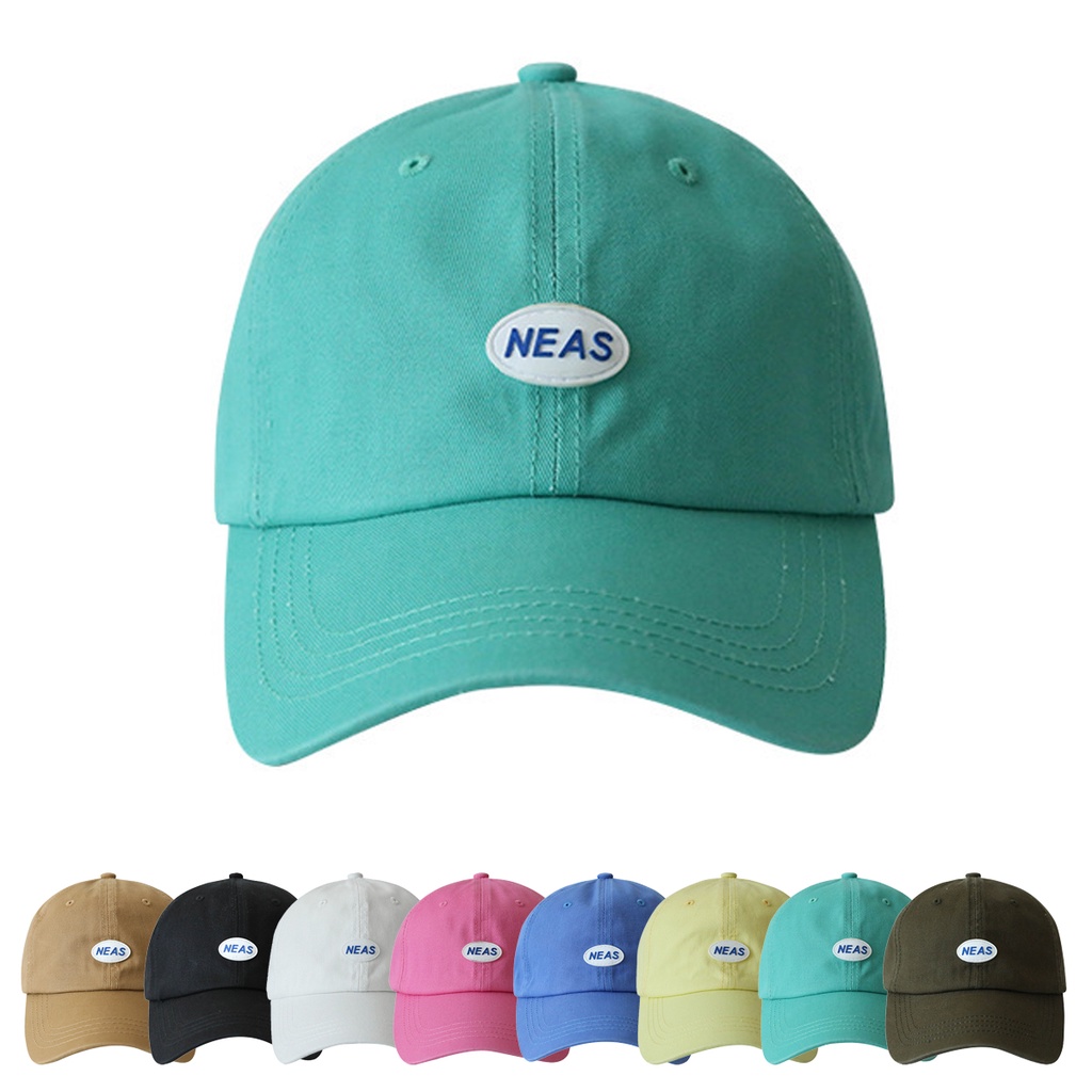 หมวกแก๊ป ทันสมัยด้วยการติด "NEAR" สไตล์เกาหลี มีให้เลือกหลากสี ใส่ได้ทั้งสองเพศ
