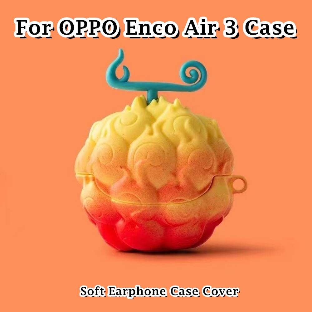 【คุณภาพสูง】เคสซิลิโคนนิ่ม ลายการ์ตูน สําหรับ OPPO Enco Air 3