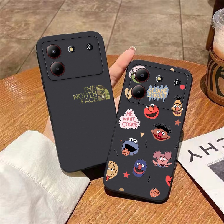 เคสโทรศัพท์ซิลิโคน TPU แบบนิ่ม ลายการ์ตูน สีชมพู สําหรับ ZTE Blade A54 4G