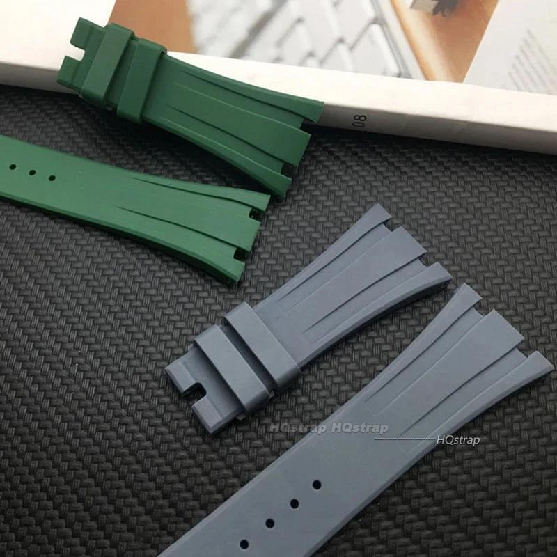 สายนาฬิกาข้อมือ ยางซิลิโคน 27 มม. 18 มม. แบบเปลี่ยน สําหรับ AP Watch Band GA2100