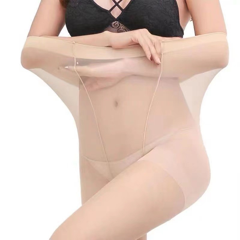 ถุงน่องไซต์ใหญ่ 20D ถุงน่องที่ล้ำสมัยสำหรับผู้หญิงที่หนักมากสูงสุด 125 กิโลกรัม ไม่หลุด - รูปที่ 5