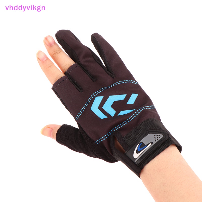 Vhdd ถุงมือตกปลา กันน้ํา กันลื่น 3 นิ้ว 1 คู่ TH