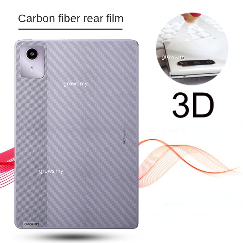 ฟิล์มกันรอยหน้าจอ ด้านหลัง คาร์บอนไฟเบอร์ สําหรับ Lenovo Xiaoxin Pad 2024 11 นิ้ว Tab M11 2024