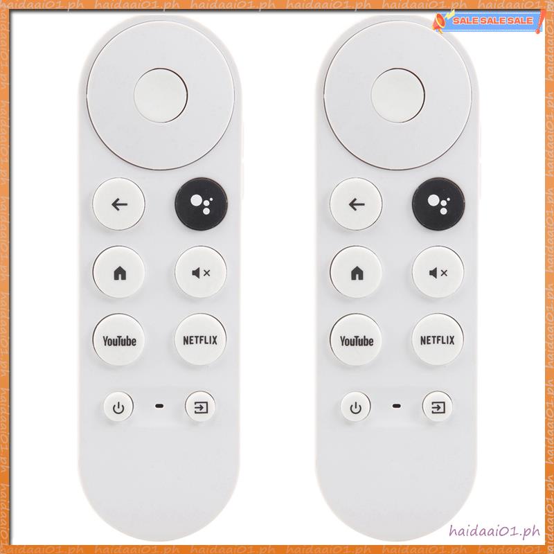 [QBW] 2X เหมาะสําหรับ Google GOOGLE CHROMECAST GOOGLE TV Google Voice Set-Top Box รีโมทคอนโทรล
