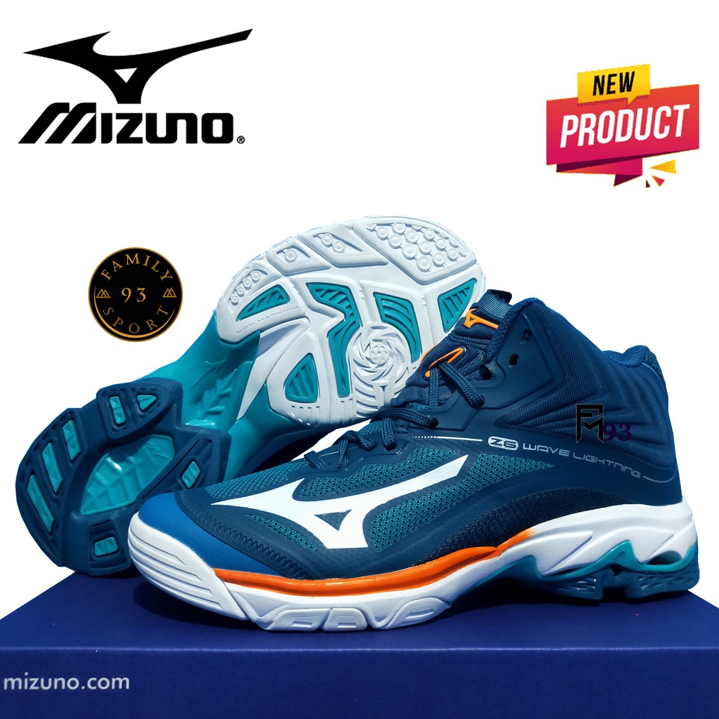 Mizuno Wave Lightning Z 6 Mid Men รองเท้าวอลเลย์บอล แบดมินตัน บอล วิ่ง เทนนิส 2022 สําหรับผู้ชาย ผู้หญิง Deric6
