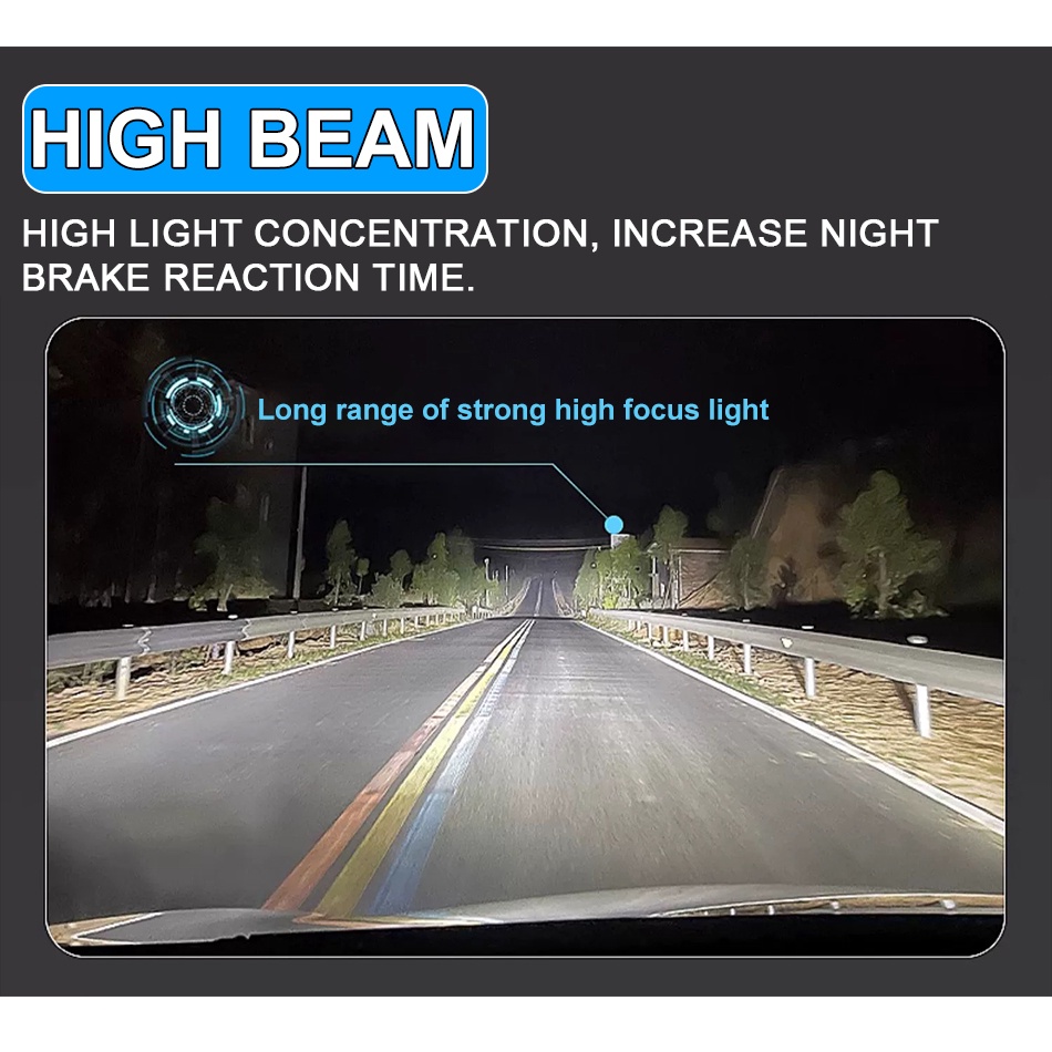 หลอดไฟหน้า LED H4 H7 H11 9005 9006 9012 พร้อมชิป 9054 1 คู่ 400000Lm สายพานทองแดง ระบายความร้อน สําหรับรถยนต์ 6000K สีขาว
