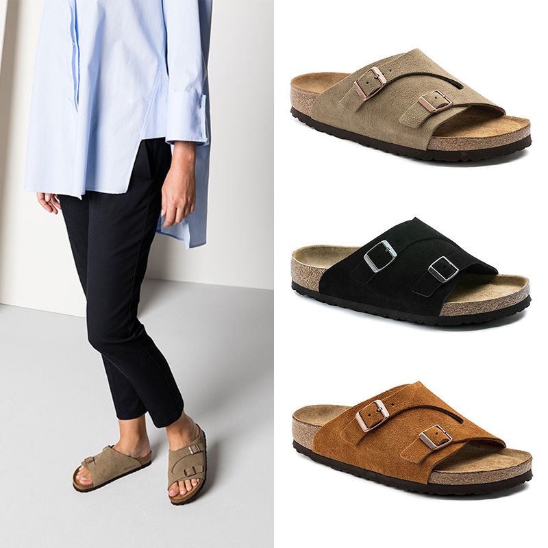 [ราคาถูก] ใหม่ รองเท้าแตะ ไม้คอร์ก Birkenstock