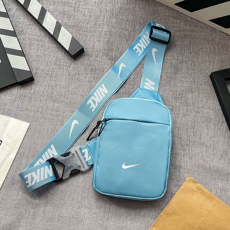 Just Do It กระเป๋าคาดอก กระเป๋าสะพายไหล่ สะพายข้าง ขนาดเล็ก ใส่โทรศัพท์มือถือได้ สไตล์สปอร์ต สําหรับผู้ชาย และผู้หญิง