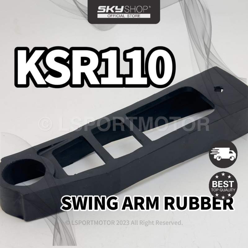 KAWASAKI KSR110 SWING ARM ยาง GUARD RUBBER KSR 110 (S)