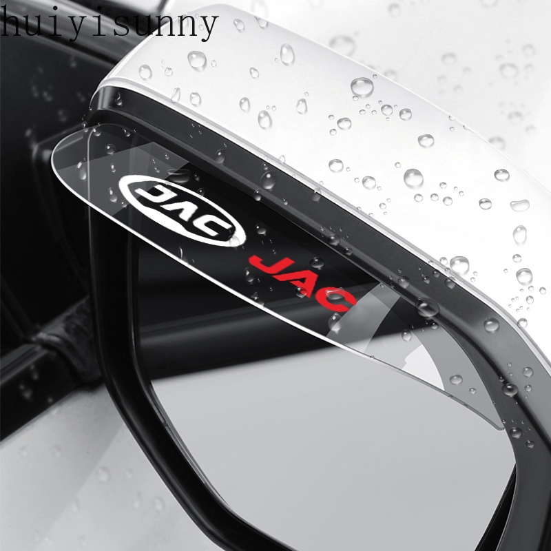 Hys PVC โปร่งใสรถด้านข้างด้านหลังกระจก Rain Eyebrow Visor Rain สําหรับ JAC Refine J3 J2 S5 A5 J5 J6 