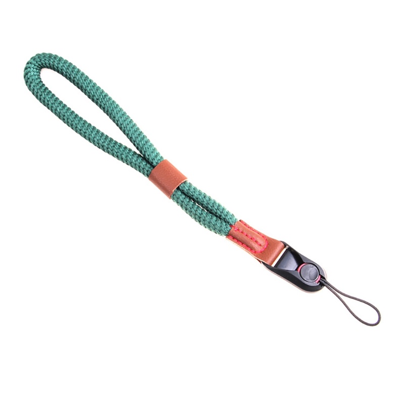 【3C】สายคล้องข้อมือ แบบถัก ปรับได้ สําหรับกล้องดิจิทัล