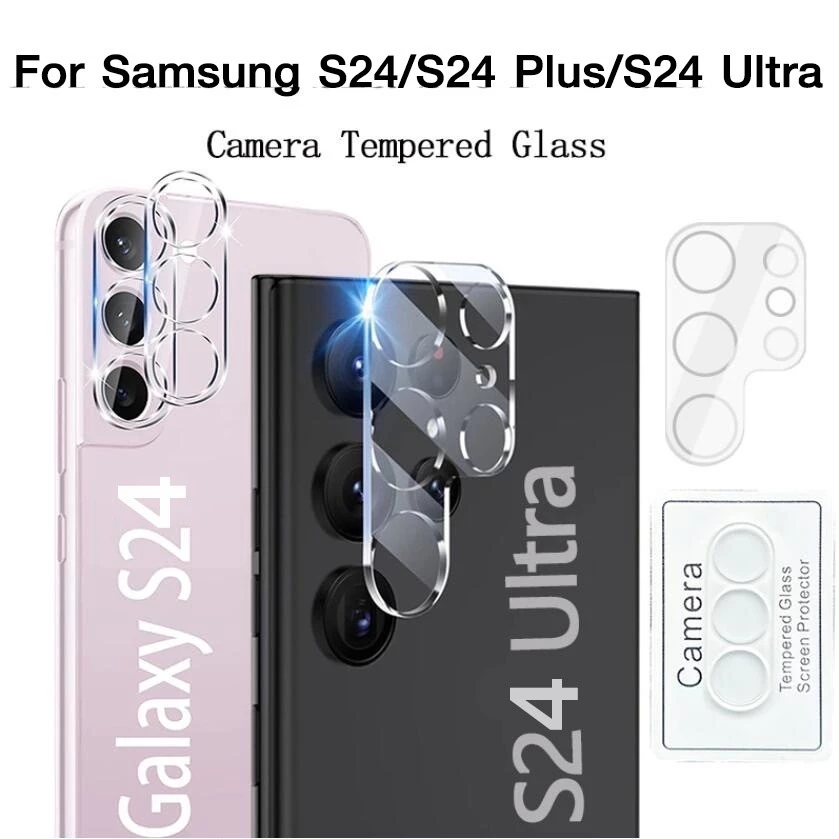 ตัวป้องกันเลนส์กล้อง For SAMSUNG S24 S23 S22 S25 S26 ultra Plus FE S26ultra ฟิล์มกระจกนิรภัย เต็ม ฟิล์มเลนส์ เลนส์กล้อง